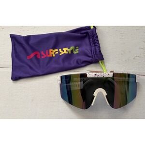 Surf Style Multi Color, Irridesent Sunglasses, New With Tags, 90's